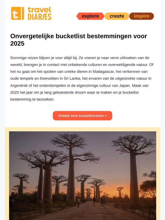 Onvergetelijke bucketlist bestemmingen voor 2025 🌍