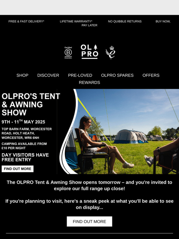 Your Guide to the Tent Show Awaits!