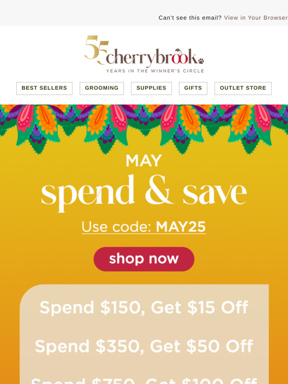 Spring Into May Savings! 🌸