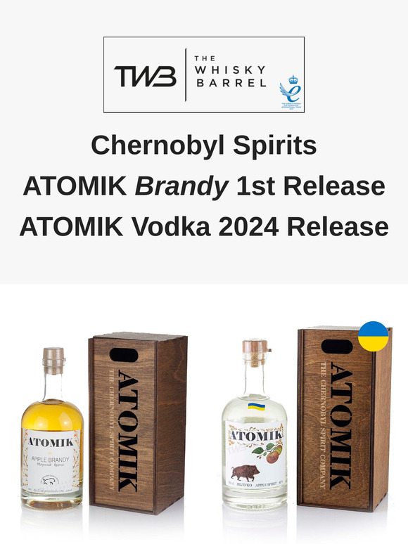 ☢️ ATOMIK | Vodka & Brandy last bottles of the harvest ⚠️