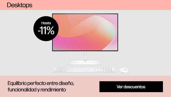 Desktops con hasta 11% dcto.
