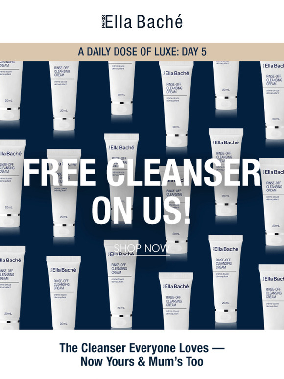 FREE our #1 Selling Cleanser