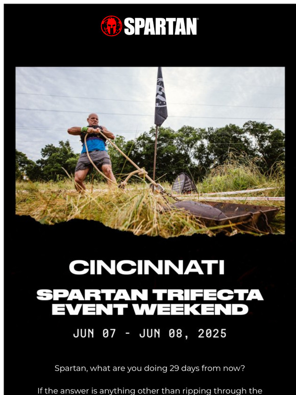 Will we see you at the CINCINNATI TRIFECTA?