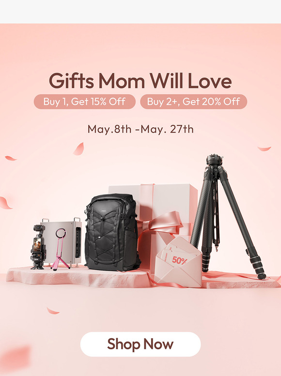 Make Mom’s Day: Fast-Shipping Gear She’ll Love