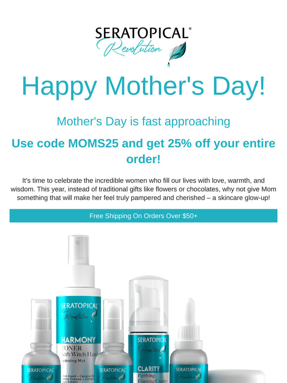 🌸Don't Forget Mom! 25% Off for Her (and YOU)!❤️