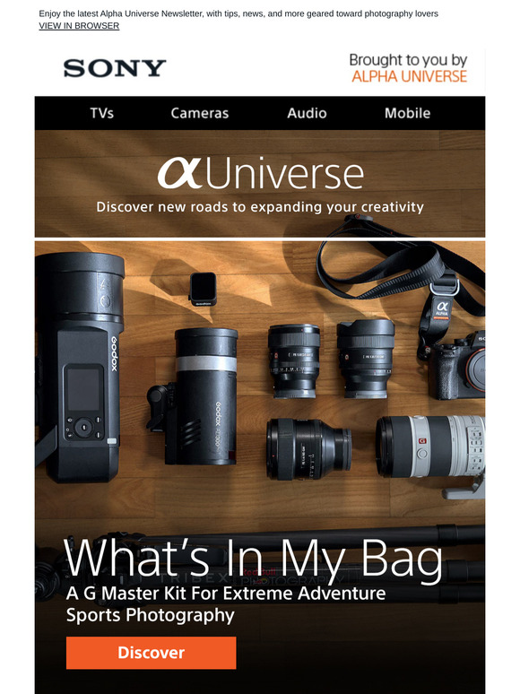 Inside Access to Sony Photography | May News, Tips, Profiles + More