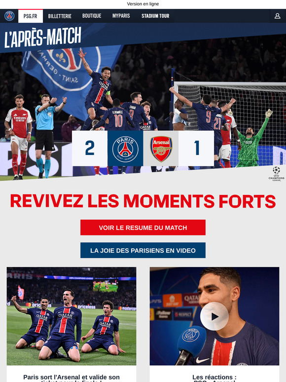 Paris décroche son ticket pour Munich !