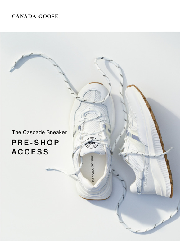 Pre-Shop Access: The Cascade Sneaker