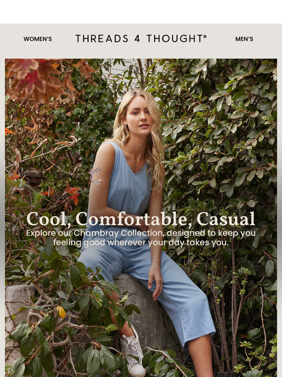 Easygoing Looks in Ultra-Soft Chambray