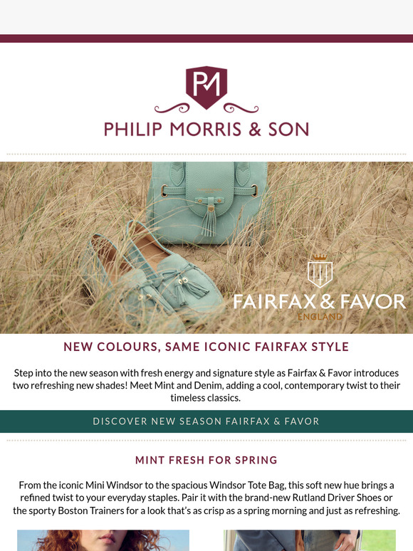 Fresh Drops from Fairfax & Favor: Meet Mint & Denim 🌿👖