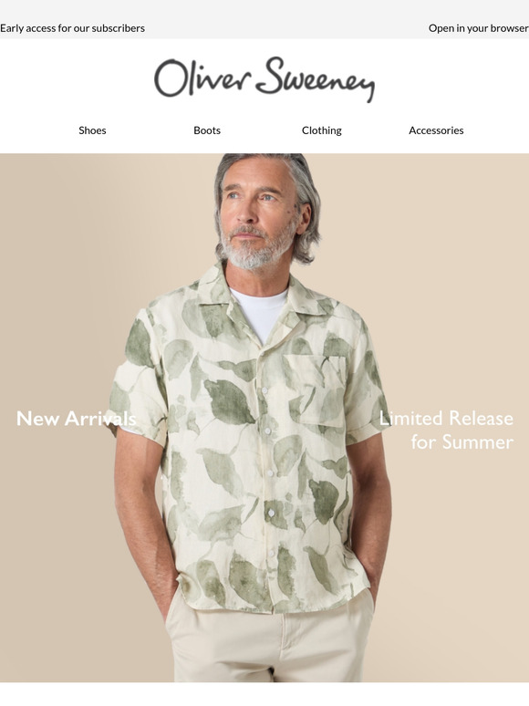 NEW IN: Limited Release for Summer