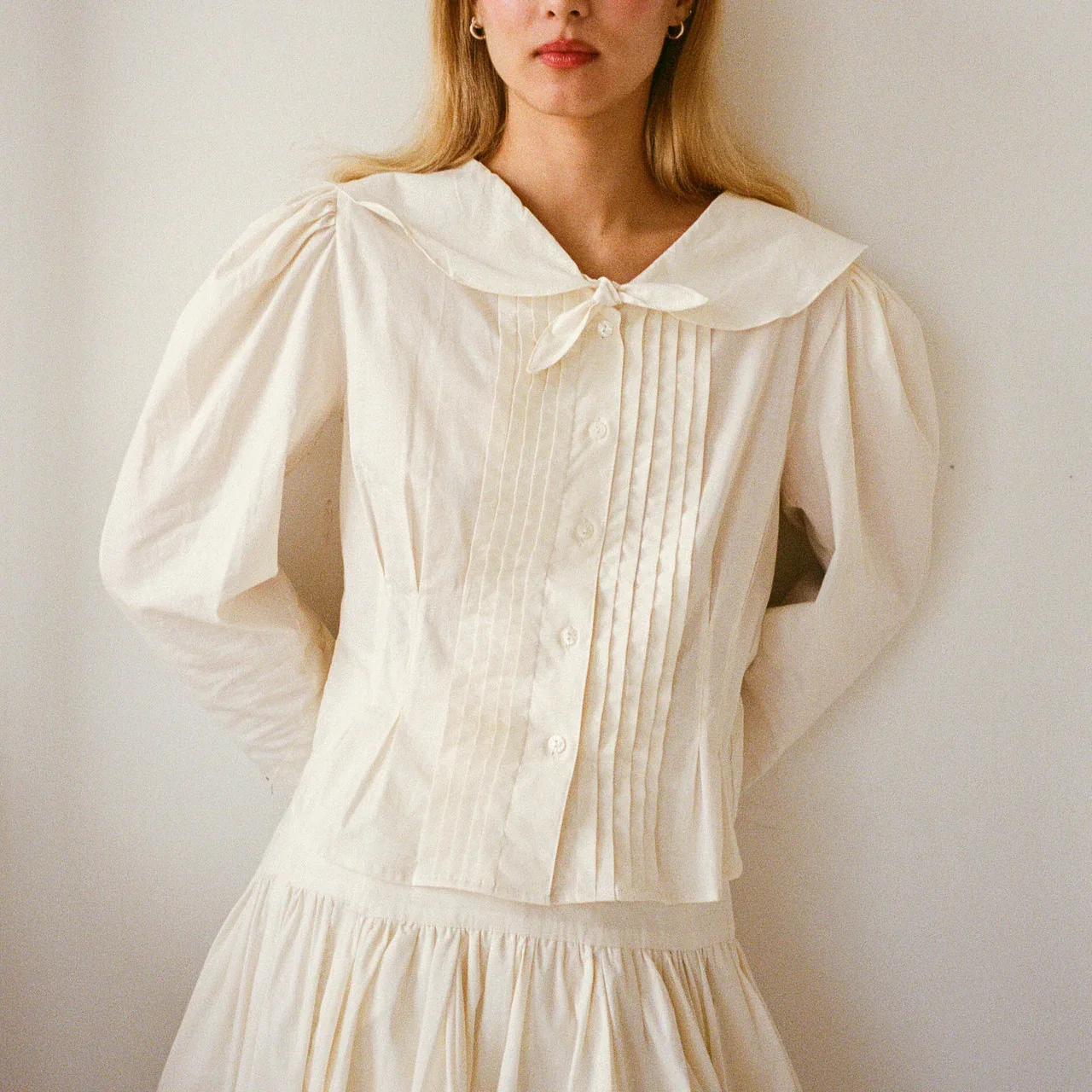 Image of Batiste Beatrice Blouse