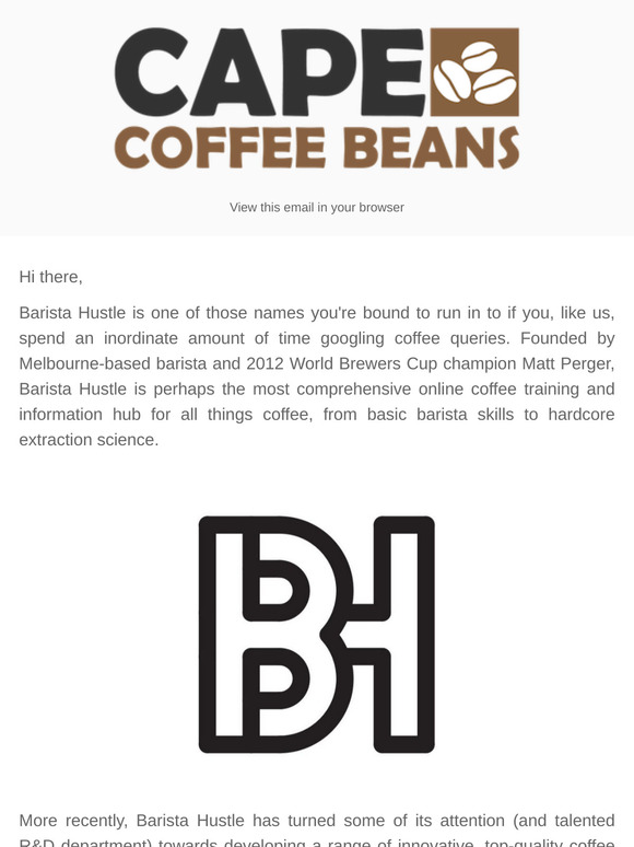 Barista Hustle Back In Stock
