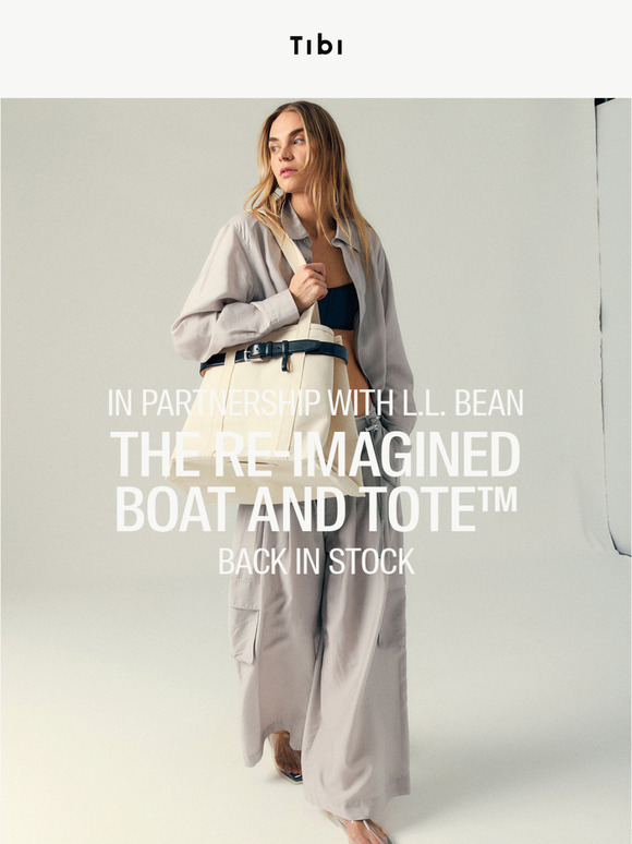 The Re-Imagined Boat and Tote™ Is Back in Stock