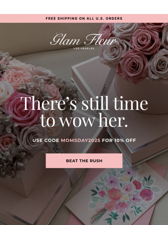 Still time to impress—Take 10% Off ⏰