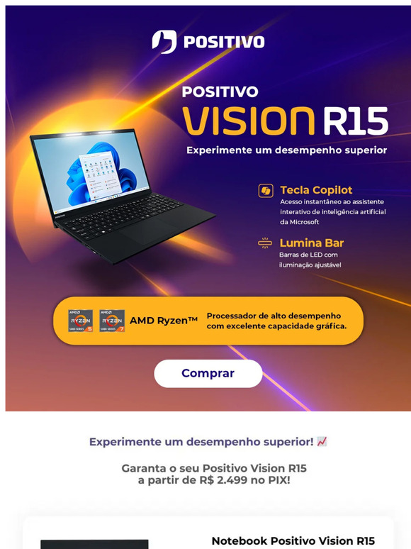 Experimente um desempenho superior! 📈