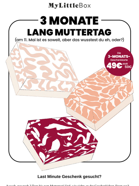 Schnell! Mach’ deine Mama glücklich