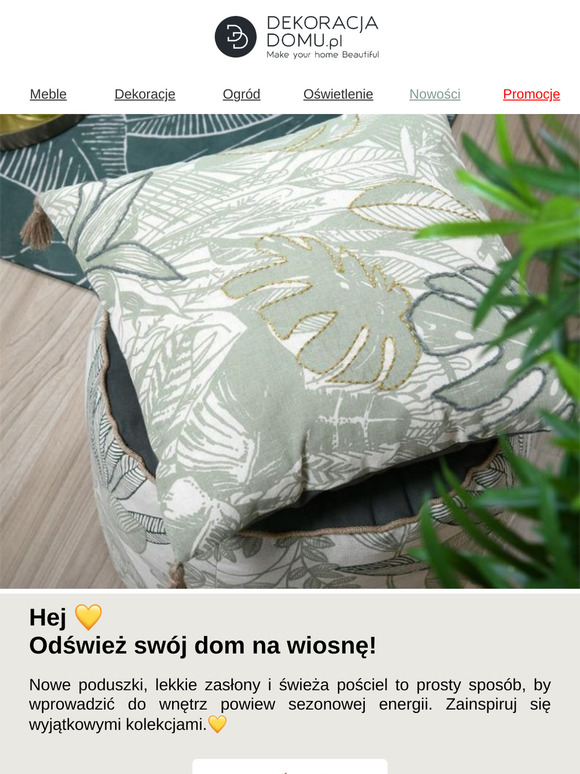 Hej! , odśwież swój dom na wiosnę!❤️