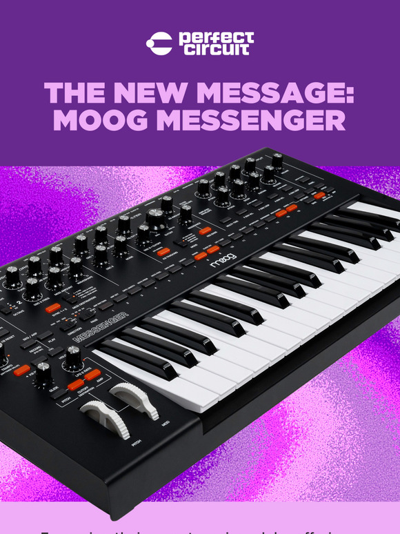 Moog Messenger: Superbooth 25’s Biggest Reveal?
