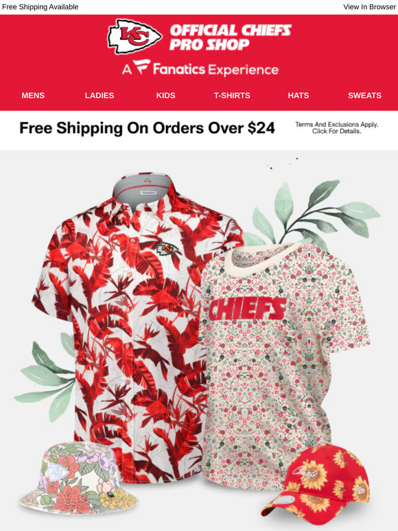 Floral Fan Gear That Stands Out