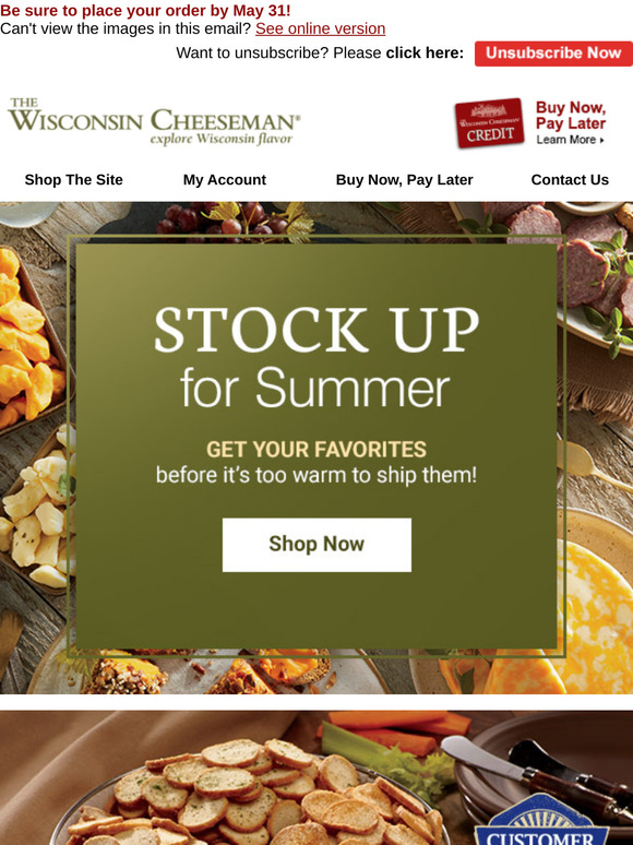 Don’t Miss Your Chance to Stock Up on Your Favorite Cheeses and More