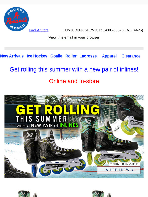 Get rolling this summer with a new pair of inlines!