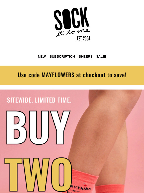 ⏳ Free Socks? Not for long!