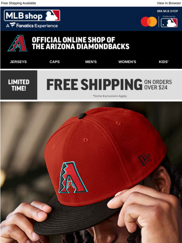 Celebrate 59FIFTY Day w/ D-backs Headwear!