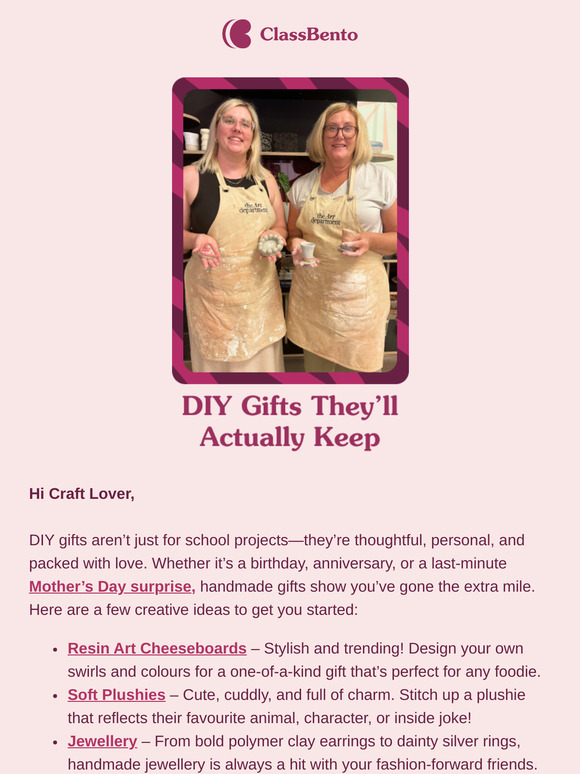 DIY Gifts They’ll Actually Keep 💝