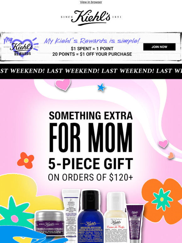 Mother's Day is almost here! Don't wait, shop now! ⏰