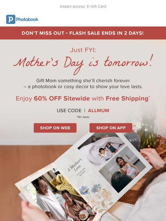 Mother's Day is Tomorrow: Are you ready?