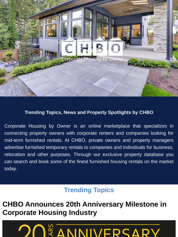 CHBO Newsletter