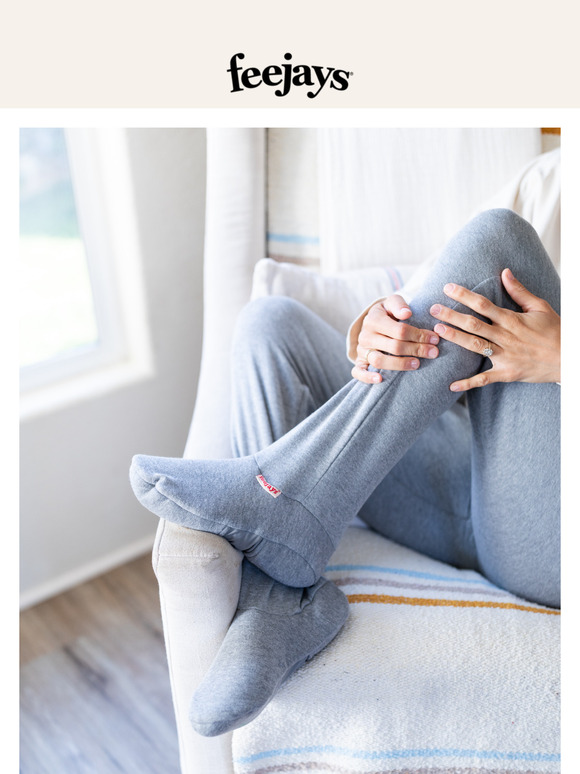 Happy Mother's Day! Shower your mom with the coziest Mother's Day gift by giving her a perfect pair of Feejays!
