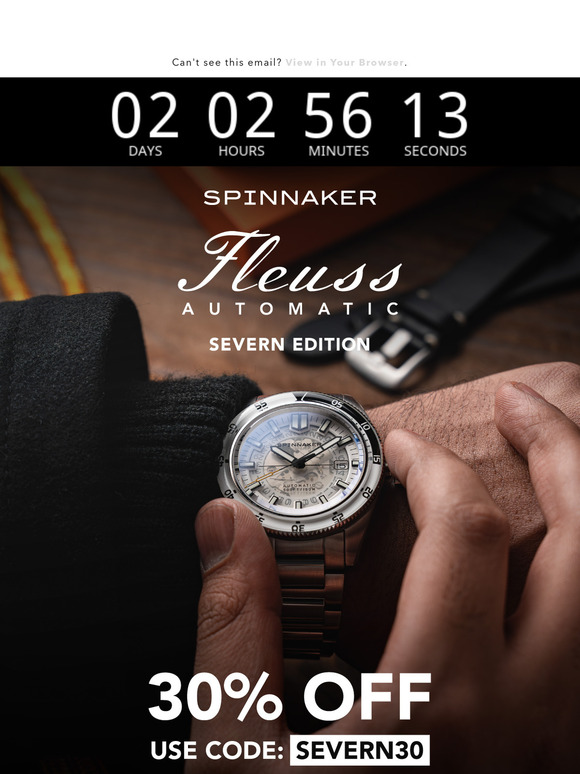 ⚡ 48H Flash Sale: Fleuss Automatic Severn Edition