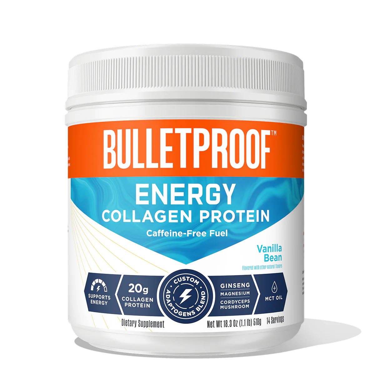 Image of Vanilla Bean Energy Collagen Protein, 18.3 oz.