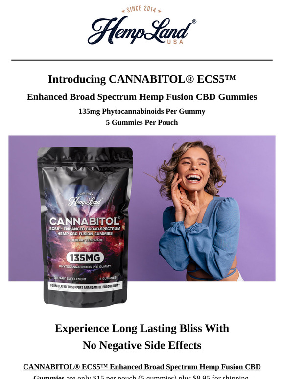 NEW ECS5™ Gummies—Try Them Today