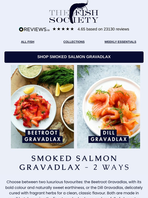 The Finest Smoked Salmon Gravadlax 🧡