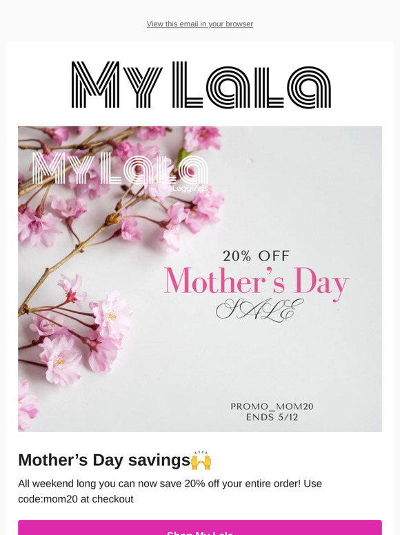 Mothers Day Savings 😍