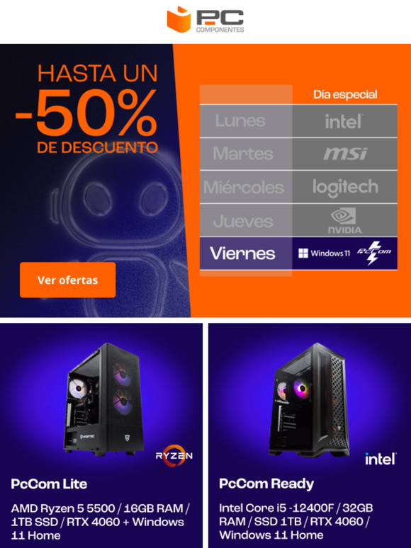 💥 Día Especial PcCom con Windows 🧐
