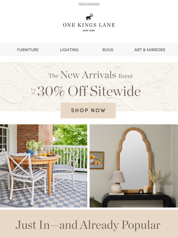 Up to 30% Off: New Arrivals You’re Already Loving