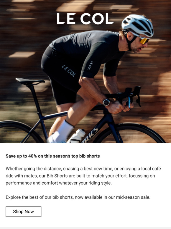Bib Shorts Up to 40% Off - Explore the Mid-Season Sale