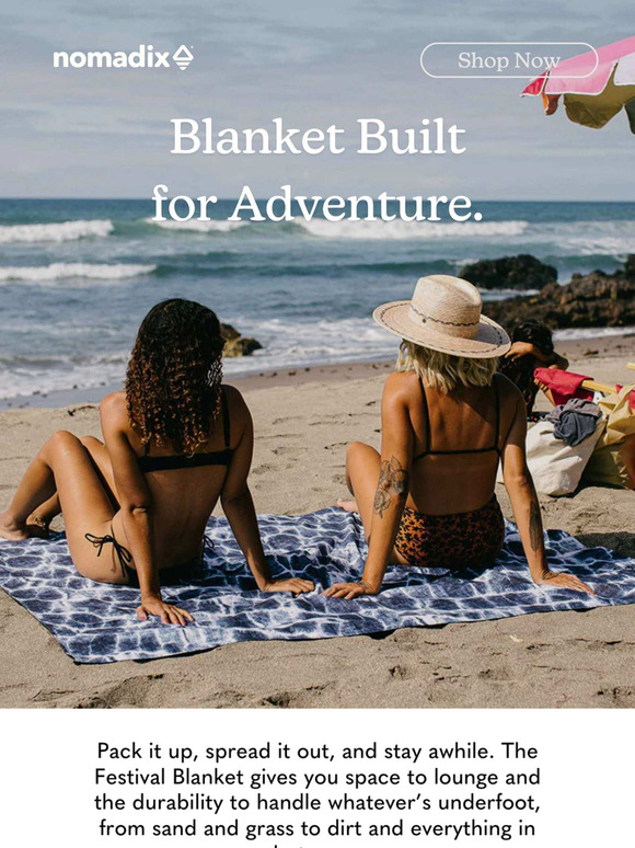 Blanket Built for Adventure.