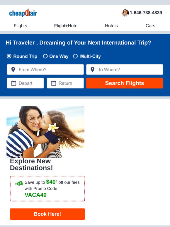 ✈ Explore New Destinations!