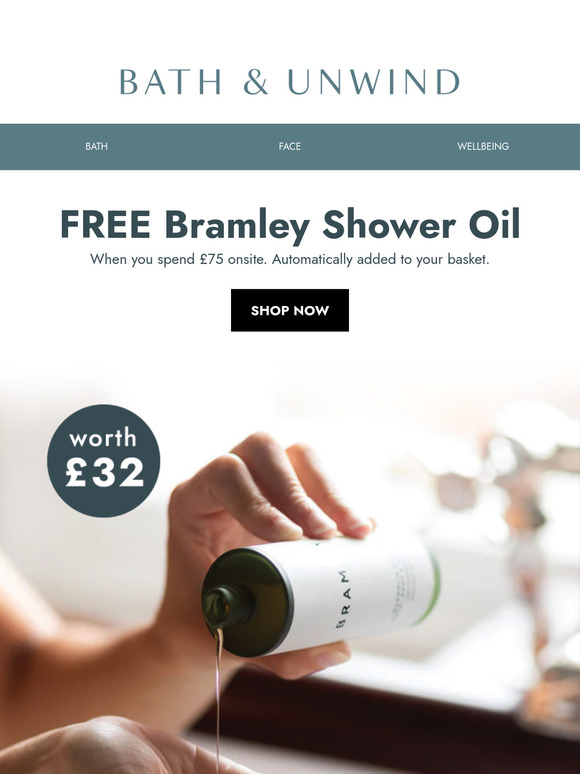 FREE Bramley gift worth £32 🛁