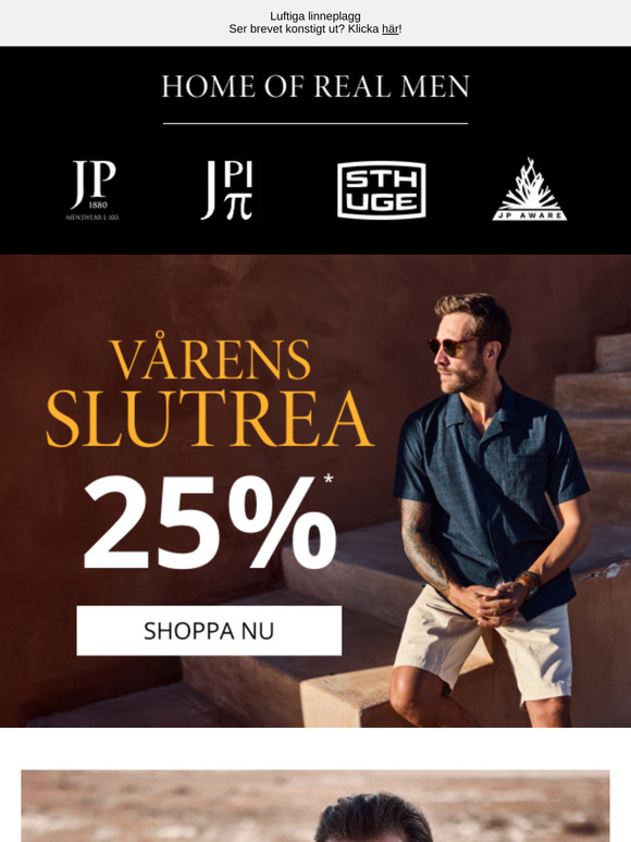 25% på vårens rea