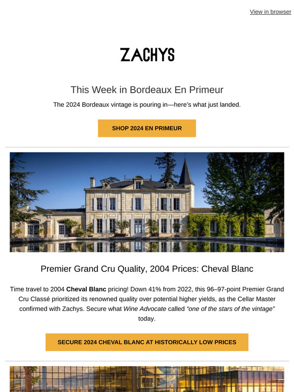 2024 Cheval Blanc at 2004 Prices: Lowest in Decades!