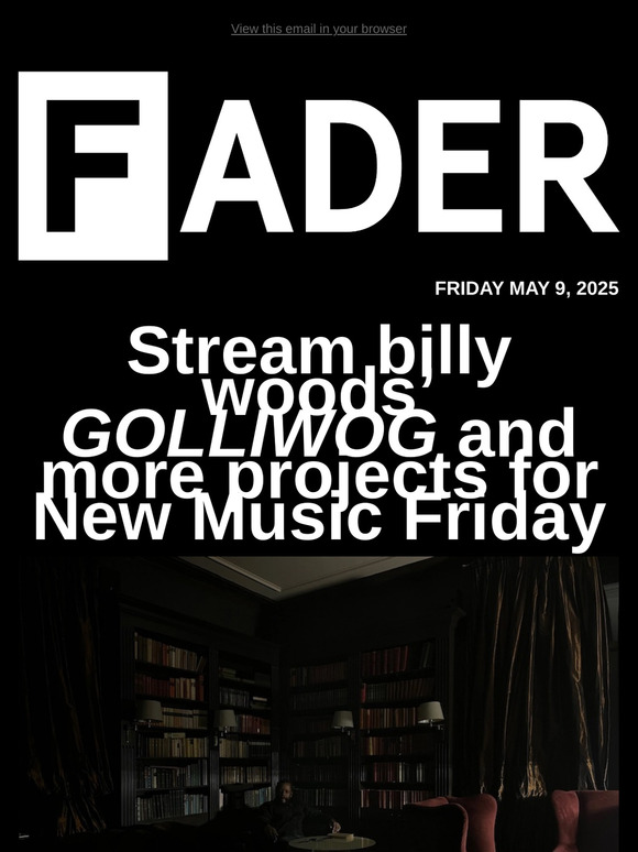 Stream billy woods’ "GOLLIWOG" and more projects for New Music Friday