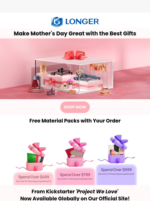 🎁 Make Mother's Day Unforgettable – Up to 60% OFF + Win a FREE Nano Duo!