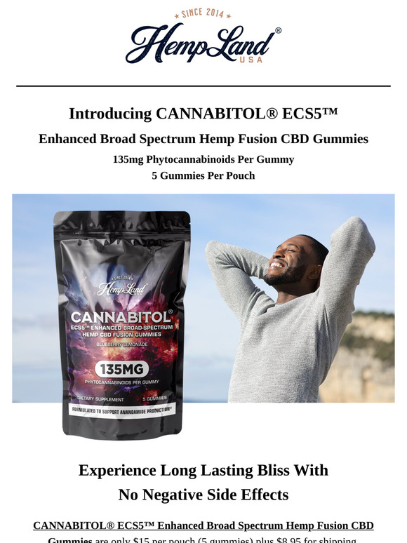 NEW ECS5™ Gummies—Don't Wait