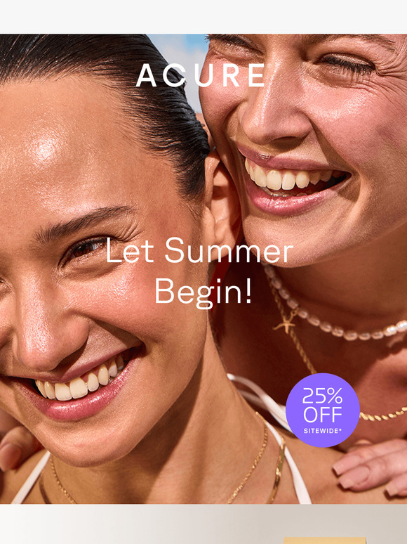 Memorial Day Starts Early—25% Off Clean Skincare